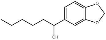 1,3-Benzodioxole-5-methanol,a-pentyl- Structure