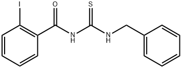 N-[(benzylamino)carbonothioyl]-2-iodobenzamide Structure