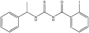 2-iodo-N-{[(1-phenylethyl)amino]carbonothioyl}benzamide|