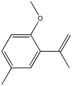 64298-10-8 Benzene, 1-methoxy-4-methyl-2-(1-methylethenyl)-