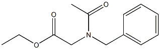 Glycine, N-acetyl-N-(phenylmethyl)-, ethyl ester