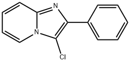 Imidazo[1,2-a]pyridine, 3-chloro-2-phenyl- 化学構造式