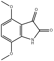 4,7-Dimethoxyindoline-2,3-dione Structure