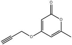 6-methyl-4-(prop-2-yn-1-yloxy)-2H-pyran-2-one Structure