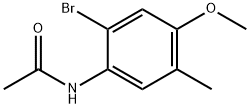 N-(2-BROMO-4-METHOXY-5-METHYLPHENYL)ACETAMIDE Structure