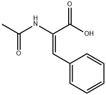 2-ACETAMIDO-3-PHENYLACRYLIC ACID Structure