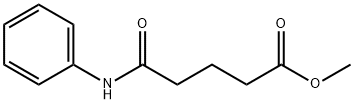 methyl 5-oxo-5-(phenylamino)pentanoate Struktur