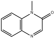 1-メチル-2(1H)-キノキサリノン 化学構造式