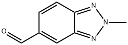 2-甲基-2H-苯并[D][1,2,3]三唑-5-甲醛,648449-28-9,结构式