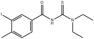 N-[(diethylamino)carbonothioyl]-3-iodo-4-methylbenzamide Struktur