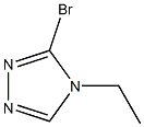 4H-1,2,4-Triazole, 3-bromo-4-ethyl- Struktur