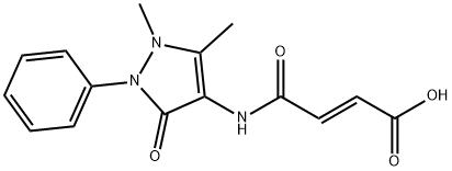 (E)-4-((1,5-dimethyl-3-oxo-2-phenyl-2,3-dihydro-1H-pyrazol-4-yl)amino)-4-oxobut-2-enoic acid|