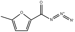 2-Furancarbonylazide, 5-methyl- Struktur