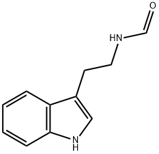 N-[2-(1H-吲哚-3-基)乙基]甲酰胺,6502-82-5,结构式