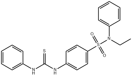 650575-53-4 4-[(anilinocarbonothioyl)amino]-N-ethyl-N-phenylbenzenesulfonamide