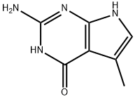 2-AMINO-5-METHYL-3H-PYRROLO[2,3-D]PYRIMIDIN-4(7H)-ONE Structure