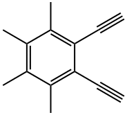 Benzene, 1,2-diethynyl-3,4,5,6-tetramethyl- Structure