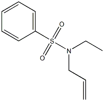 Benzenesulfonamide, N-ethyl-N-2-propenyl- Structure