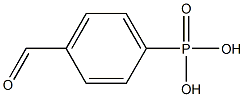 Phosphonic acid, (4-formylphenyl)- Structure