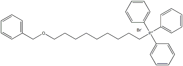 Phosphonium, triphenyl[9-(phenylmethoxy)nonyl]-, bromide,651331-83-8,结构式