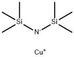 Silanamine, 1,1,1-trimethyl-N-(trimethylsilyl)-, copper(1+) salt Structure