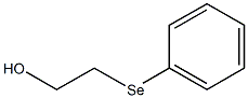 Ethanol, 2-(phenylseleno)- Struktur