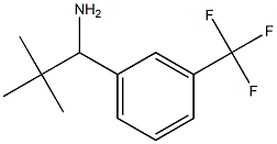 2,2-DIMETHYL-1-[3-(TRIFLUOROMETHYL)PHENYL]PROPYLAMINE Structure