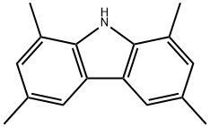 1,3,6,8-Tetramethyl-9H-carbazole Structure