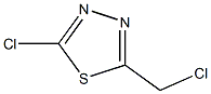 2-氯-5-(氯甲基)-1,3,4-噻二唑 结构式