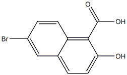 1-Naphthalenecarboxylic acid, 6-bromo-2-hydroxy-