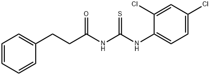 658069-57-9 N-{[(2,4-dichlorophenyl)amino]carbonothioyl}-3-phenylpropanamide