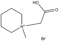 N-羧甲基-N- 甲基哌啶溴盐,65848-35-3,结构式