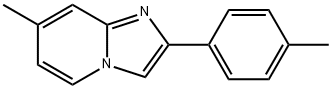7-甲基-2-(对甲苯基)咪唑并[1,2-A]吡啶, 65964-61-6, 结构式