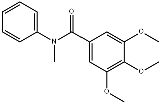 6597-30-4 Benzamide, 3,4,5-trimethoxy-N-methyl-N-phenyl-