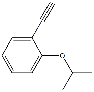 1-乙炔基-2-异丙氧基苯, 66021-95-2, 结构式