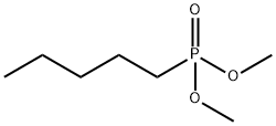 Phosphonic acid, pentyl-, dimethyl ester,6619-48-3,结构式