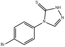 3H-1,2,4-Triazole-3-thione, 4-(4-bromophenyl)-2,4-dihydro- Structure