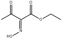 ethyl (2E)-2-(hydroxyimino)-3-oxobutanoate 结构式