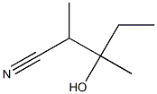 Pentanenitrile, 3-hydroxy-2,3-dimethyl-
