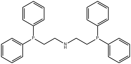 イミノビスエチレンビス(ジフェニルホスフィン) 化学構造式