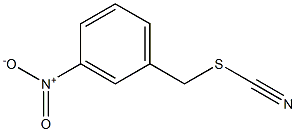 Thiocyanic acid, (3-nitrophenyl)methyl ester Structure