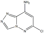 6-氯-[1,2,4]三唑并[4,3-B]哒嗪-8-胺,6698-57-3,结构式