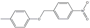 Benzene,1-methyl-4-[(4-nitrophenyl)methoxy]- Struktur