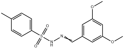N'-(3,5-dimethoxybenzylidene)-4-methylbenzenesulfonohydrazide Struktur