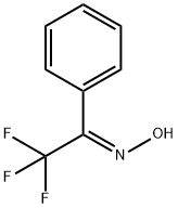 2,2,2-TRIFLUORO-1-PHENYLETHANONE OXIME 化学構造式