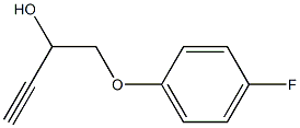 3-Butyn-2-ol, 1-(4-fluorophenoxy)-