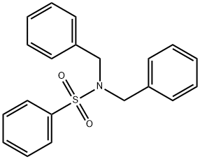 N,N-dibenzylbenzenesulfonamide Structure