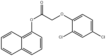 Acetic acid, (2,4-dichlorophenoxy)-, 1-naphthalenyl ester|