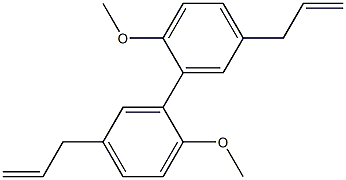 1,1'-Biphenyl, 2,2'-dimethoxy-5,5'-di-2-propenyl-