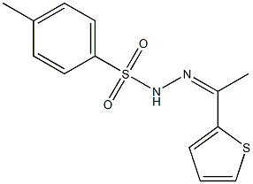 2-乙酰噻吩 对甲苯磺酰腙 结构式